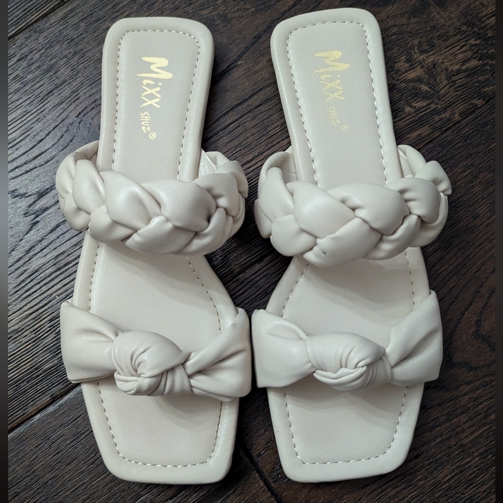 Mixx Shuz Braided Sandals